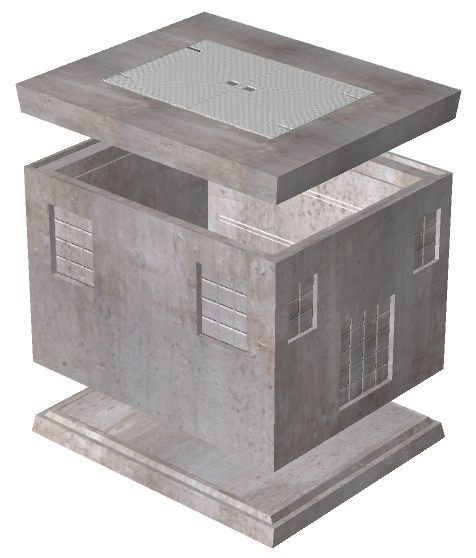 675-LA Vault 5'-6" x 7' - Image 2