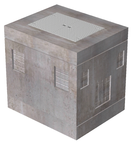 676-LA Vault 5'-6" x 7'