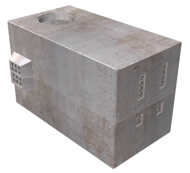 5106-2-TCA Vault (2 pc.) 5' x 10'-6"