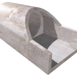 VARIABLE SIZE FLARED END SECTIONS