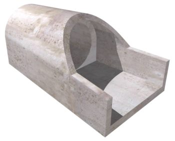 VARIABLE SIZE FLARED END SECTIONS