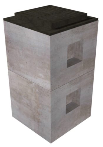 2'x2' Catch Basin w/Riser Section