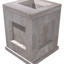 4'x4' Catch Basin-Skin Knockout