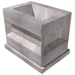 4'x2' Catch Basin-Skin Knockout