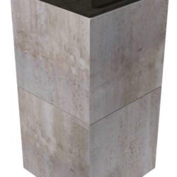 Oversized Inlet/Outlet Control Structure