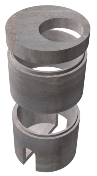 60" Dia. Dog House Manhole - Image 3