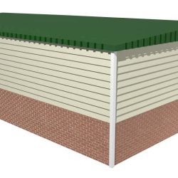 EASI-SPAN BUILDING 24'X30'