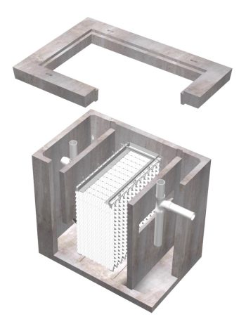 660-SA-550 Oil/Water Separator 550 Gal.
