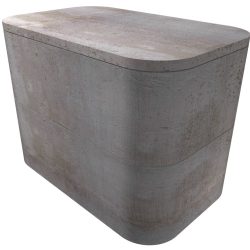Rounded Corner Utility Vault