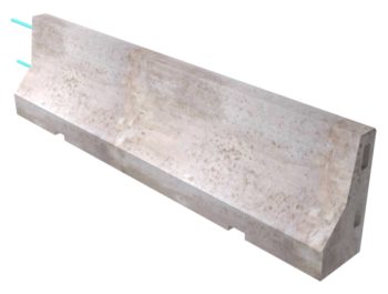 Single Face Median Barrier