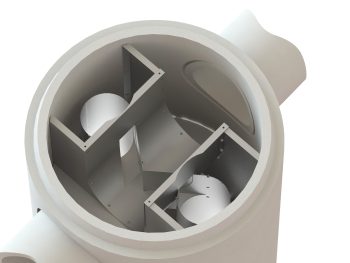 Dual-Vortex Separator (DVS) - Circular - Image 2