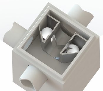 Dual-Vortex Separator (DVS) - Square - Image 2