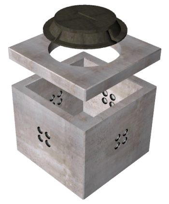 3'x3'x3' Communications Vault - Image 2
