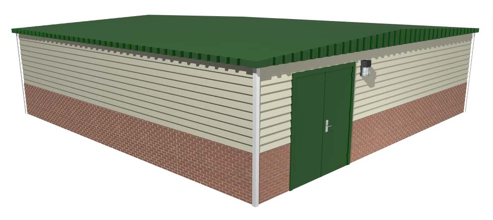 EASI-SPAN BUILDING 30'X30'