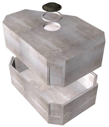 10'x13' Electrical Vault 3-Way-NSTAR - Image 2