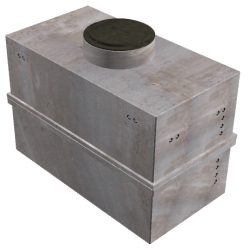 6'x12' Communications Vault w/MH