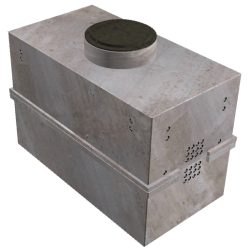 6'x12' Verizon Communication Vault 3pc.