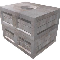 6'x8' Electrical Utility Vault