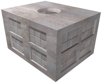 8'x10' Utility Hand Hole Vault