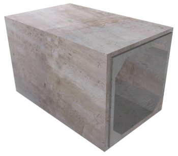 4'x4'x8' Reinforced Box Culvert