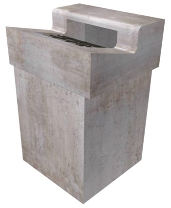 Curb Inlet Assembly, Variable Height