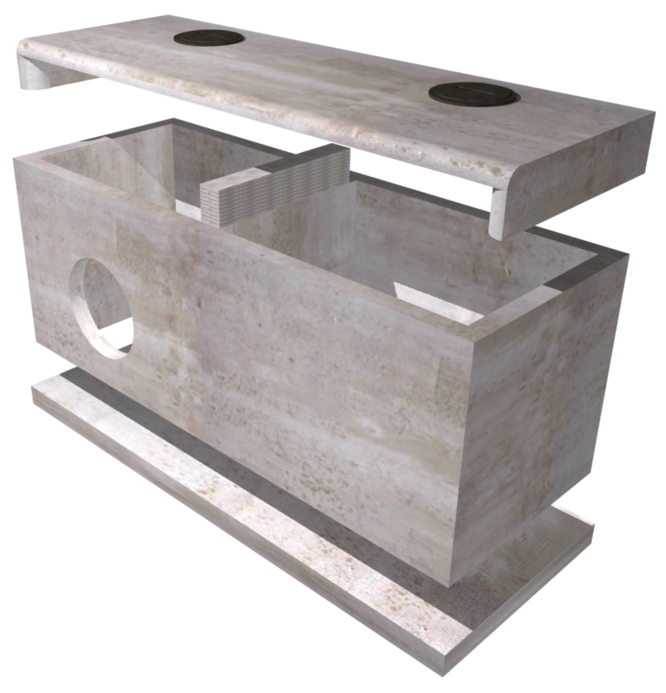 Curb Inlet w/Base Slab-Type 1A - Image 2