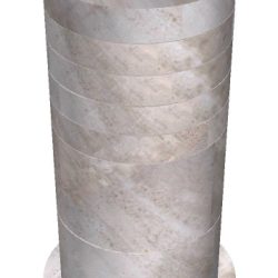 96" Dia. Manhole w/Eccentric Flat Top