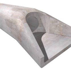 12" Dia. Flared End Section-Round Pipe