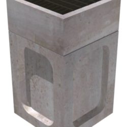 2'x2' Catch Basin w/4" Walls