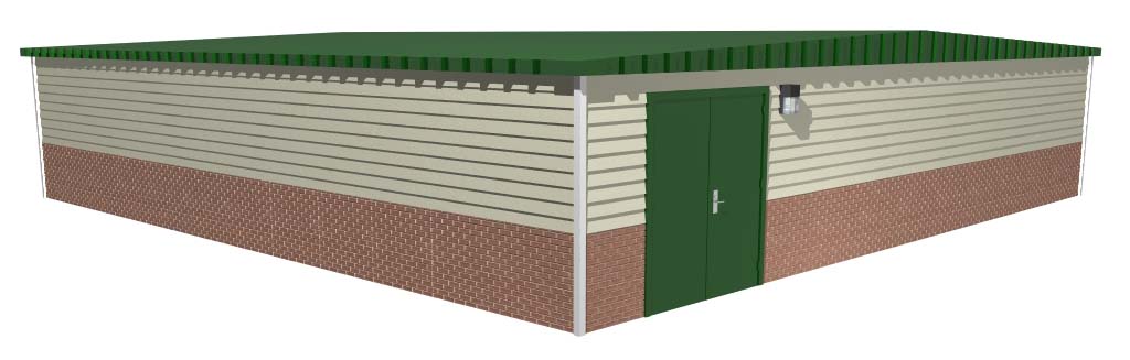 EASI-SPAN BUILDING 40'X40'