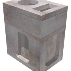 Combo Box Base/Riser Sections & Lids