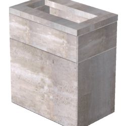 2'-6"x4' Utility Vault Base-Riser Sections & Lid