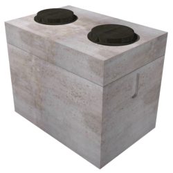 Grease Trap Base w/Lid-1250 Gal