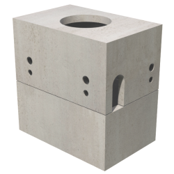 4'-0x6'-6" Communications Fiber Vault