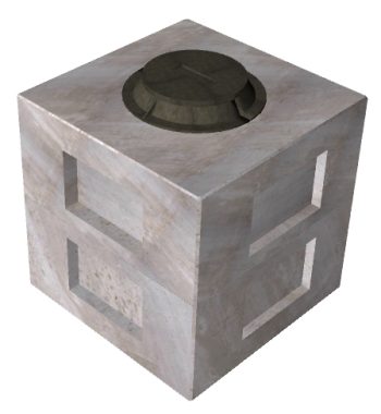 4’x4′ Pull Box-AT&T Split