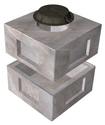 4'x4' Pullbox-Split-AT&T