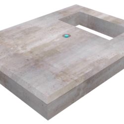 40"x52"x4" Transformer Pad-Single Phase-Kentucky Utilities