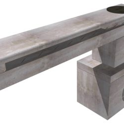 Curb Box Inlet Type A- Island Top w/ Transition