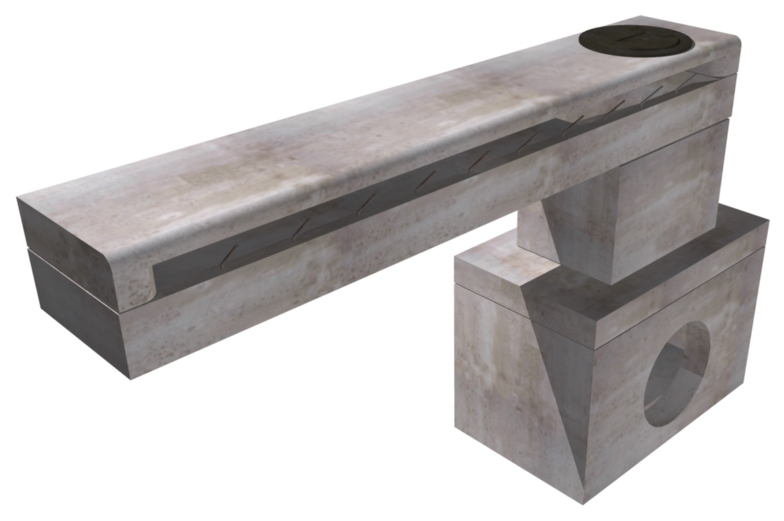 Curb Box Inlet Type A- Island Top w/ Transition