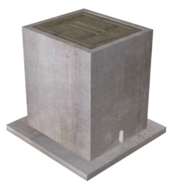 Meter Vault 5/8"-3/4" Metro