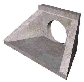10'-0"x4'-8" Headwall-Winged
