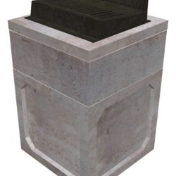 2'-4"x2'-4" Inlet-Single w/Knockouts