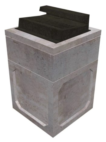2'-4"x2'-4" Inlet-Single w/Knockouts