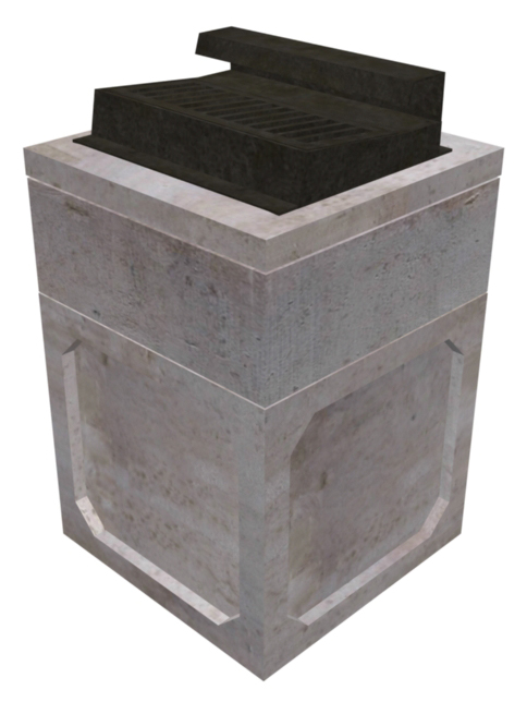 2'-4"x2'-4" Inlet-Single w/Knockouts