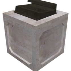 3'x3' Inlet-Single w/Knockouts