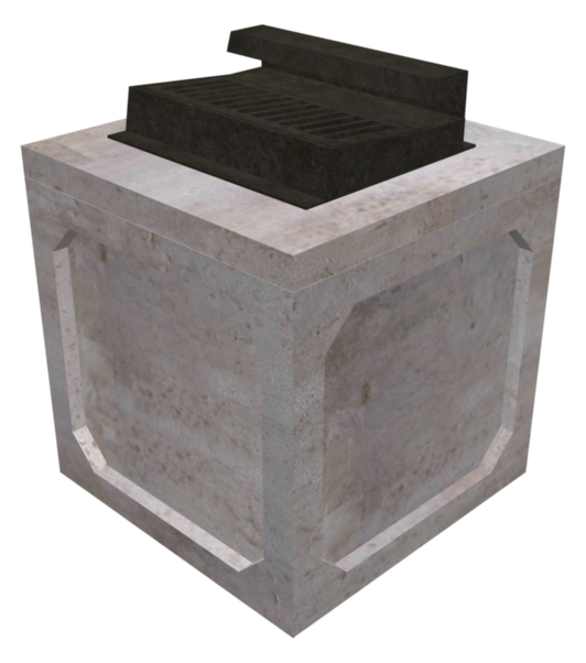 3'x3' Inlet-Single w/Knockouts