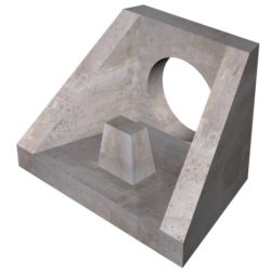 4'x2'-6" Headwall-Winged w/ Dissipators