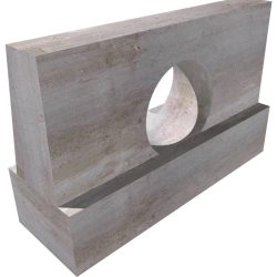 Straight Endwall for TDOT D-PE-4"