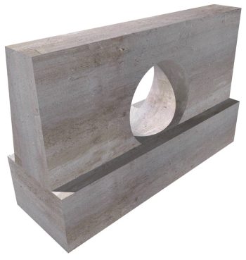 Straight Endwall for TDOT D-PE-4"