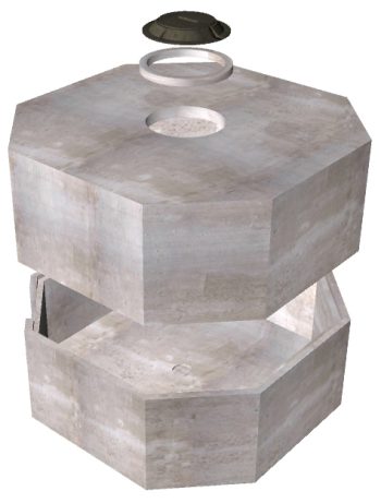 10'x10' Octagon Vault -Electric Power Board - Image 2